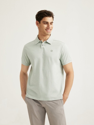 RYAN - Bonded Collar 2-Button Pique Polo