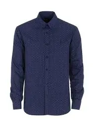 KOSMT-0269 Men's denim shirts all over print 